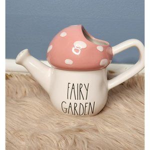 NWOT RAE DUNN "FAIRY GARDEN" MUSHROOM WATERING CAN